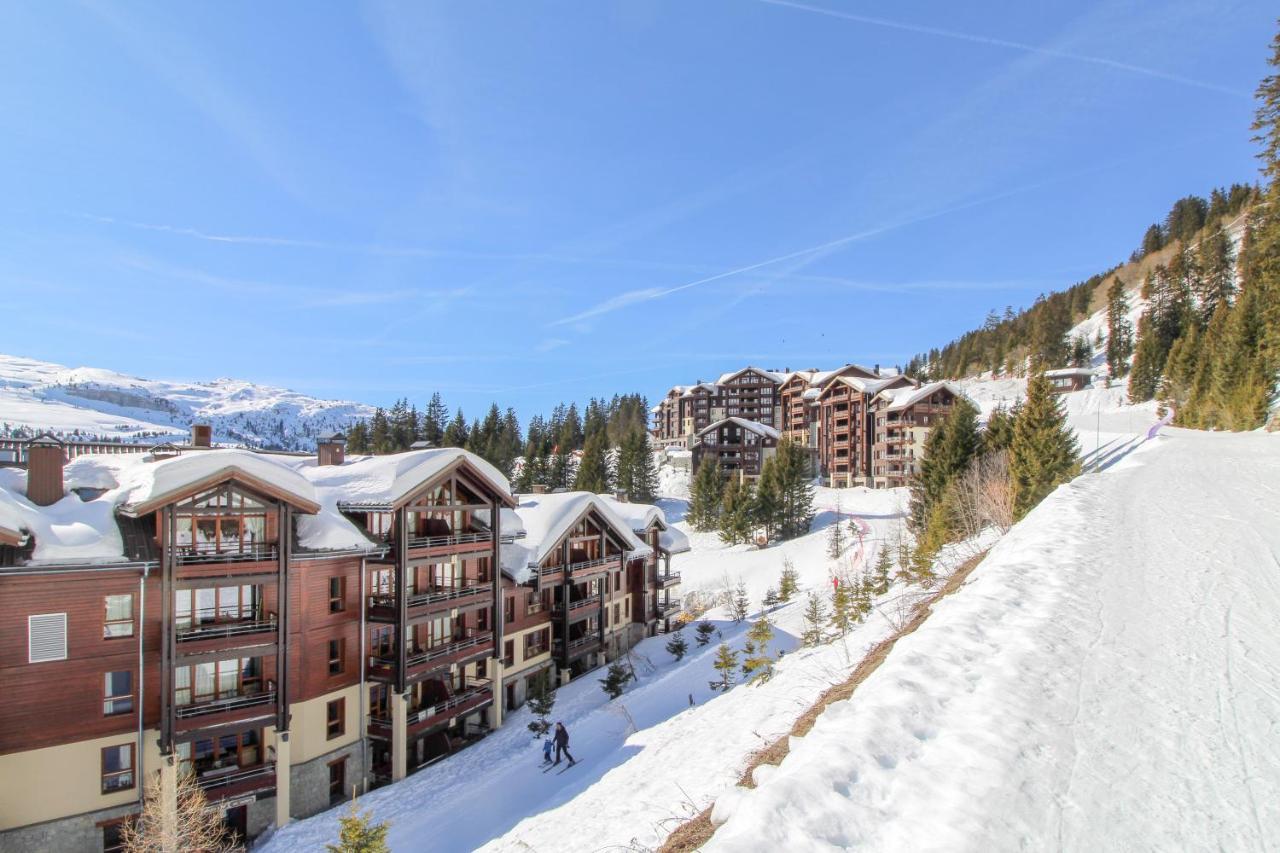 Les Terrasses D'Eos, 1-Bed Apartment With Fireplace, Ski In, Ski Out Flaine Bagian luar foto