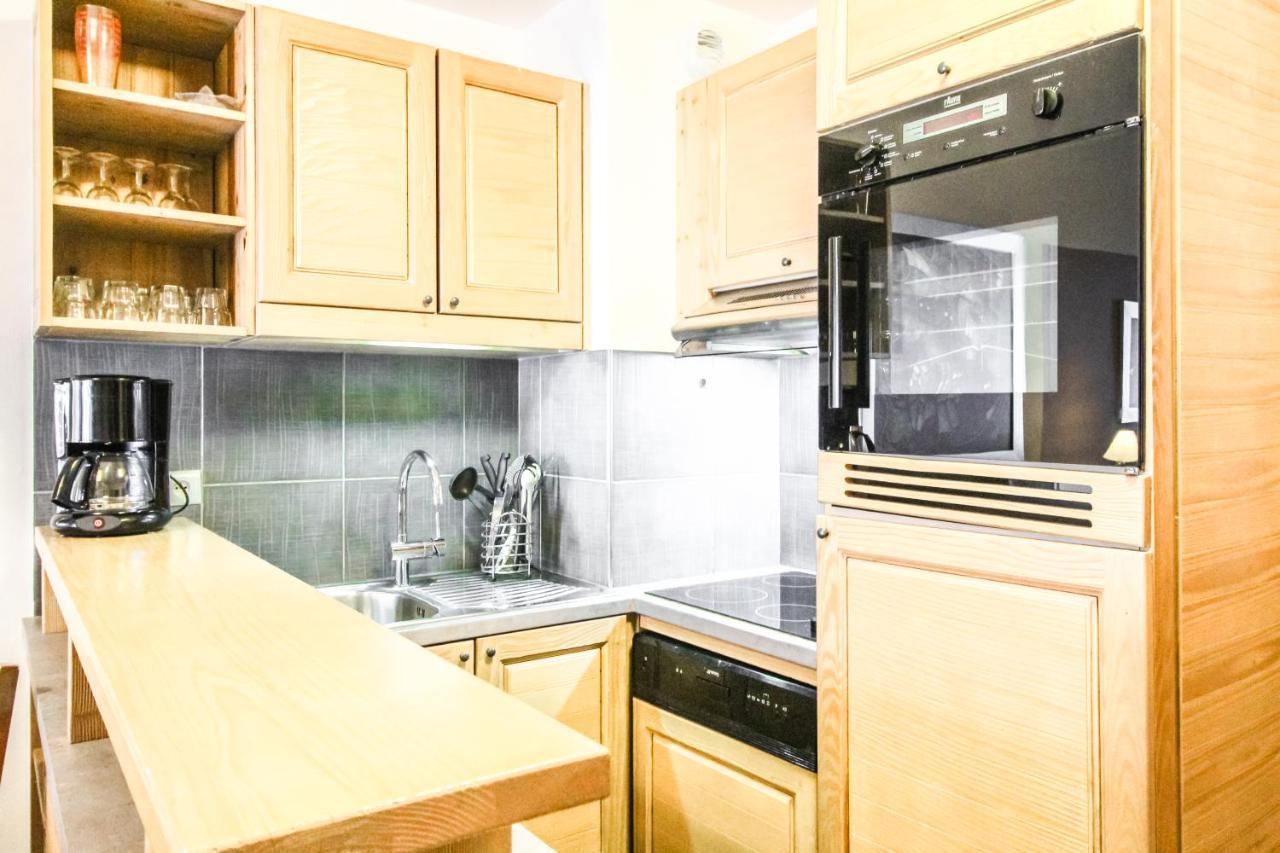 Les Terrasses D'Eos, 1-Bed Apartment With Fireplace, Ski In, Ski Out Flaine Bagian luar foto