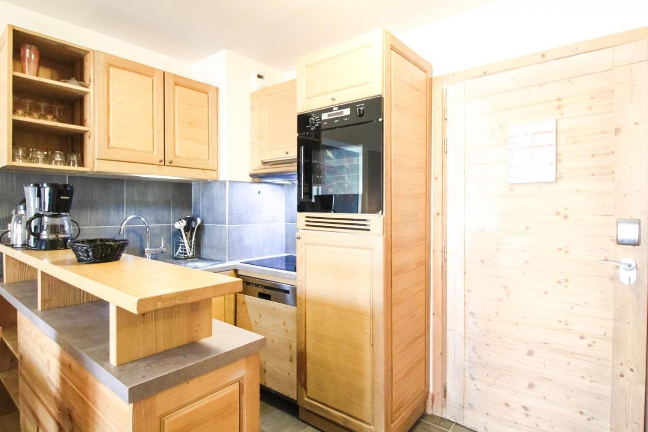 Les Terrasses D'Eos, 1-Bed Apartment With Fireplace, Ski In, Ski Out Flaine Bagian luar foto