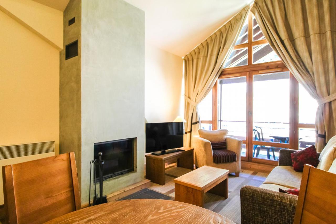 Les Terrasses D'Eos, 1-Bed Apartment With Fireplace, Ski In, Ski Out Flaine Bagian luar foto
