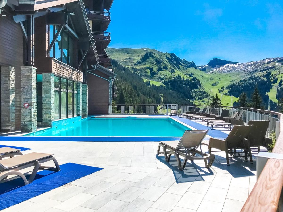 Les Terrasses D'Eos, 1-Bed Apartment With Fireplace, Ski In, Ski Out Flaine Bagian luar foto